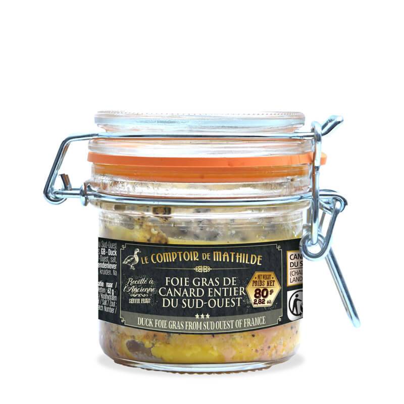 Foie Gras de Canard Entier IGP Sud-Ouest 80G